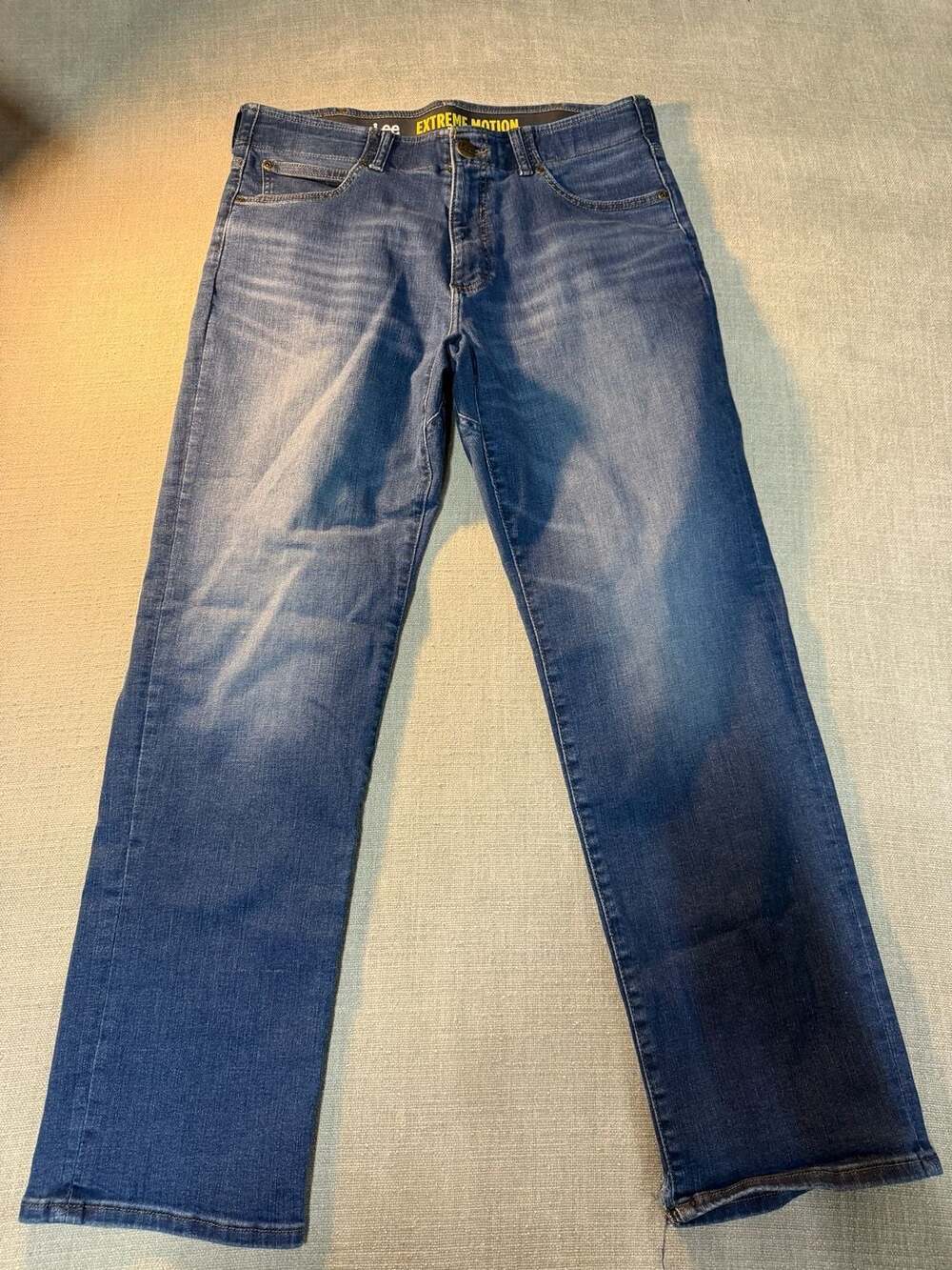 Lee Extreme Motion Regular Fit Straight Leg Jeans